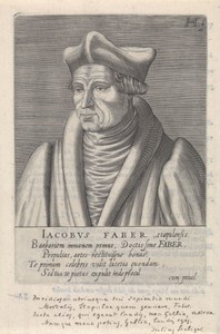 Portret van Jacques Lefèvre d'Étaples