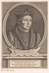 Portret van Jacques Lefèvre d'Étaples