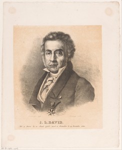 Portret van Jacques-Louis David