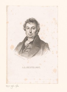 Portret van Jacques Louis Kesteloot