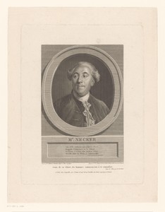 Portret van Jacques Necker