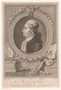 Portret van Jacques Necker