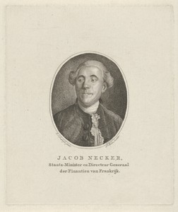 Portret van Jacques Necker