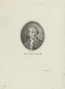 Portret van Jacques Necker