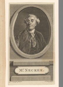 Portret van Jacques Necker