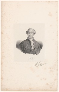 Portret van Jacques Necker