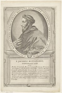 Portret van Jaime Montanari, 65ste Minister Generaal van de franciscaner orde