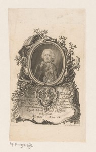 Portret van Jakob Friedrich Goll op 58-jarige leeftijd