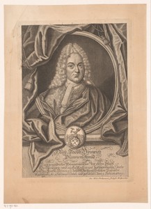 Portret van Jakob Heinrich Pfannenschmidt
