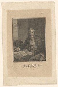 Portret van James Cook