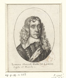 Portret van James Stuart, hertog van Lennox en Richmond