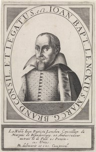 Portret van Jan Baptist Lencken