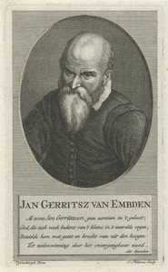 Portret van Jan Gerrits van Embden