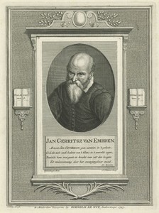 Portret van Jan Gerrits van Embden