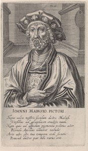 Portret van Jan Gossaert