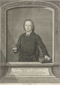 Portret van Jan Hendrik Vorstius