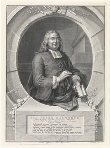 Portret van Jan Isaac Rauwertz