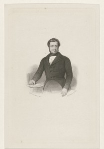 Portret van Jan Jacob Lodewijk ten Kate