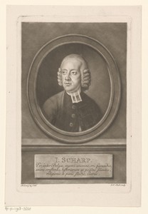 Portret van Jan Scharp