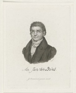 Portret van Jan ten Brink