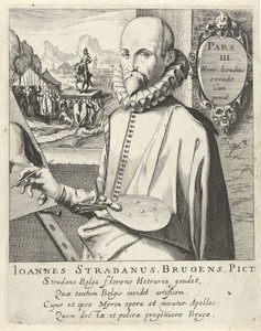 Portret van Jan van der Straet