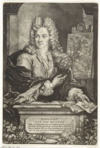 Portret van Jan van Huysum