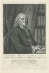 Portret van Jan Wagenaar