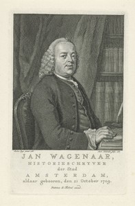 Portret van Jan Wagenaar