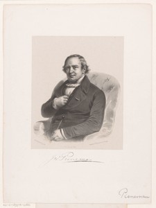 Portret van Jan Willem Pieneman