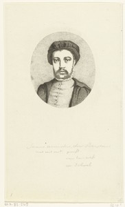 Portret van Janus Secundus