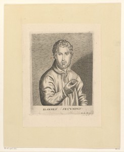 Portret van Janus Secundus