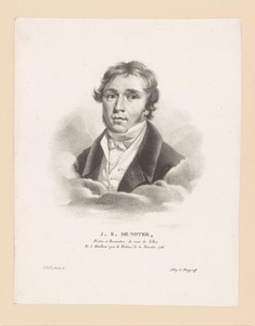 Portret van Jean-Baptist André De Noter