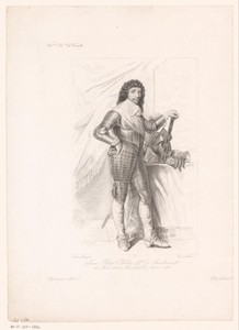 Portret van Jean Baptiste Budes graaf van Guébriant