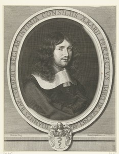Portret van Jean-Baptiste Colbert