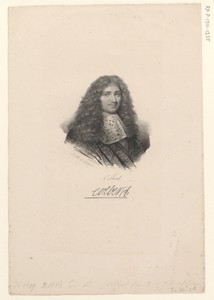 Portret van Jean-Baptiste Colbert