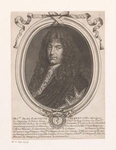 Portret van Jean-Baptiste Colbert