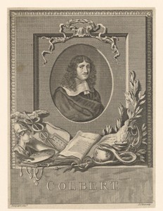 Portret van Jean-Baptiste Colbert de Seignelay