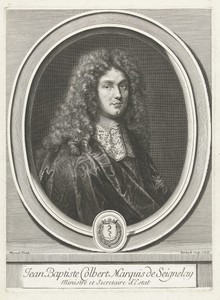 Portret van Jean-Baptiste Colbert de Seignelay