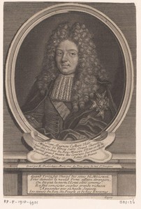 Portret van Jean-Baptiste Colbert, markies van Torcy