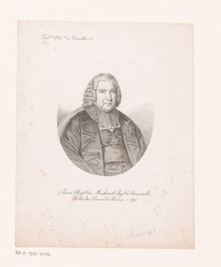 Portret van Jean-Baptiste de Machault d'Arnouville