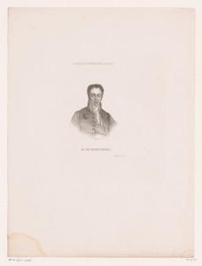 Portret van Jean Baptiste Gay, viscomte de Martignac