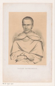 Portret van Jean-Baptiste Henri Lacordaire