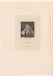 Portret van Jean-Baptiste Poquelin Molière