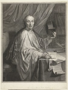 Portret van Jean-Baptiste Santeuil