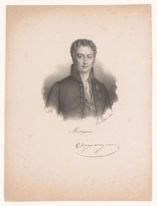 Portret van Jean-Baptiste Sylvère Gaye de Martignac