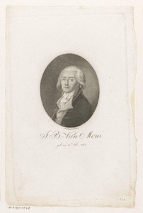 Portret van Jean Baptiste van Mons