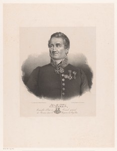 Portret van Jean Casimir de Brunet