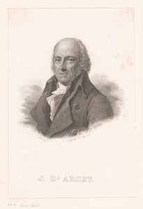 Portret van Jean d'Arcet