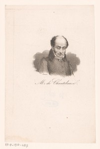Portret van Jean de Chantelauze