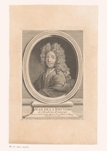 Portret van Jean De la Bruyère